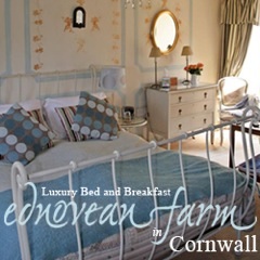 Ednovean Farm luxury B&B Cornwall ad