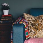Cushion on sofa - how to clear your parent's house